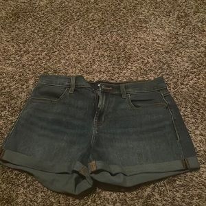 Dark blue old navy jean shorts size 4 $15